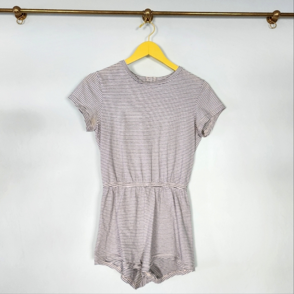 Classic America Apparel Striped Romper size S